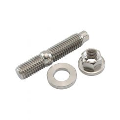 Aeroflow M10 x 1.50mm Titanium Stud Hex Nut and Washer Kit