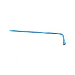 Aeroflow Nitrous Blow Down Tube Blue Finish -8AN Female Fitting
