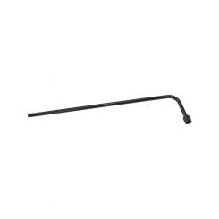 Aeroflow Nitrous Blow Down Tube Black Finish -8AN Female Fitting