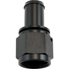 Aeroflow Straight Hose Barb 5/8in to -10AN Female Black Finish