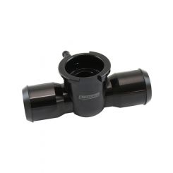 Aeroflow Billet Aluminium Inline Radiator Hose Filler Black