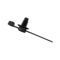 Aeroflow 2-Pc Fir Tree Cable Ties 4.8mmx200mm 100 Pack Black