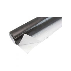 Aeroflow Heat Barrier 12in x 12in Sheet Black Adhesive Backed