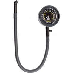 Aeroflow Tyre Pressure Gauge 0-15 PSI Analogue Black Face Dial