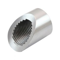 Aeroflow 45Deg Angled & Notched Weld-On M18 x 1.50mm Oxygen Sensor