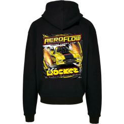 Aeroflow Nitro Funny Car Hoodie Medium Black