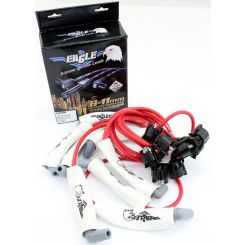 Eagle Ignition Lead set w/ Heat Sheilds Red Fits Ford Falcon XR8 5.0L