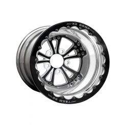 RC Torx 15in x 8.5in Wheel Polished 5 x 4.50in Bolt Circle