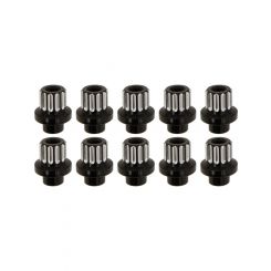 RC 12-Point Wheel Nut Set 7/16-20in R/H Thread Black 10 Pack