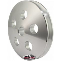 Tuff Stuff Single V-Groove Power Steering Pully 17mm Press-On GM Type II