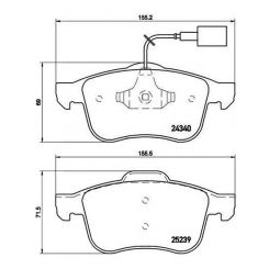 Brembo Ceramic Brake Pads