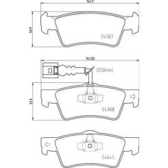 Brembo Ceramic Brake Pads