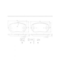Brembo Ceramic Brake Pads