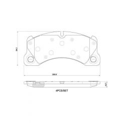 Brembo Ceramic Brake Pads