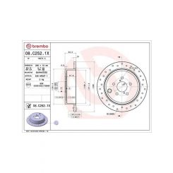Brembo Xtra Carbon Disc Brake Rotor