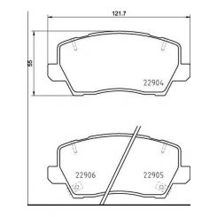 Brembo Ceramic Brake Pads