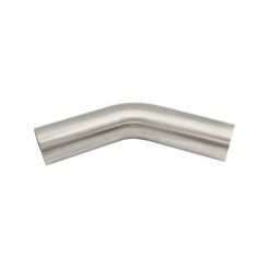 Aeroflow S/Steel 45 Degree Mandrel Bend 3" O.D, .065" Wall, 6" Leg