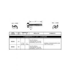 Protex Camshaft Rockwell Drive