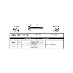 Protex Camshaft