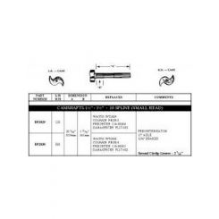 Protex Camshaft