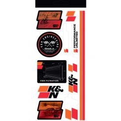 K&N Filter Decal / Sticker Sheet