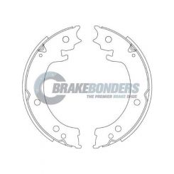 CBA Parking Brake Fits Holden Isuzu 210mm