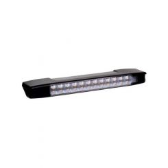 Narva 12V Dual Colour Awning Lamp White/Amber With Black Housing