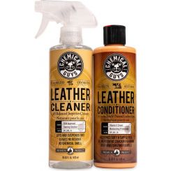 Chemical Guys Leather Cleaner & Conditioner Complete Care Kit