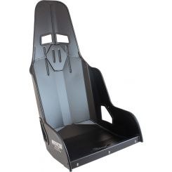 Aeroflow Pro Street Drag 17" Aluminium Race Seat Black 431mm Hip