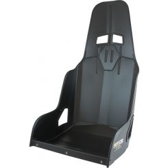 Aeroflow Pro Street Drag 18.5" Aluminium Race Seat Black 470mm