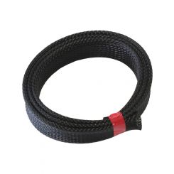 Aeroflow Flex Braid Wrap 3/4" 19mm ID 7.6M Length Black Tight