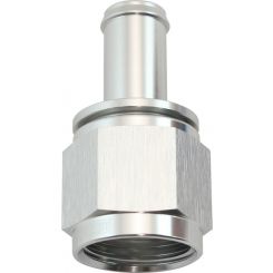 Aeroflow Straight Hose Barb 1/2" to -10AN Female Silver Finish