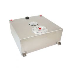 Aeroflow Aluminium 100 Liter 26 Gal Fuel Cell Flat Triple 60mm