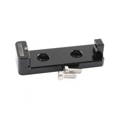 Aeroflow Flex Fuel / E85 Content Sensor Mounting Bracket Black