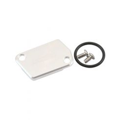 Aeroflow MAF Sensor Block Off Delete Plate Raw Fits GM LS3 LSA