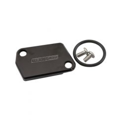 Aeroflow MAF Sensor Block Off Delete Plate Black Fits GM LS3 LSA