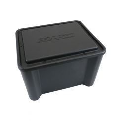 Aeroflow Sealed Battery Box Black 266mm x 209mm x 215mm