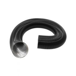 Aeroflow 4" 101.5mm OD. Black Aluminium Flexible Duct 1M