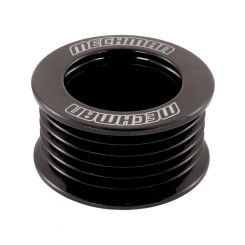 Mechman 6-Groove Alternator Pulley, Black Finish 46mm O.D