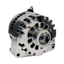 Mechman S Series 170 Amp Racing Alternator Chrome Fits GM LS 1996-06