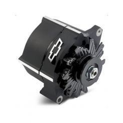 Proform 100 amp 1-Wire GM Alternator Black Crinkle Fits SBC BBC