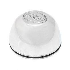 RC 2" Deep Centre Cap Single Polished with Engraved Logo