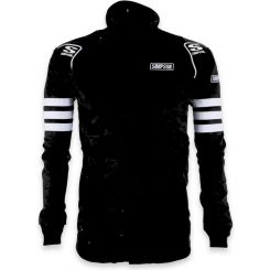 Simpson 2 Layer Driving Jacket With Arm Restraints Medium Black