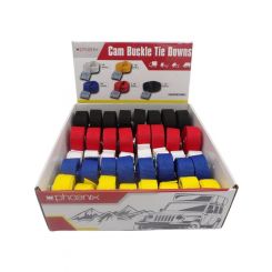 Phoenix Cam Strap Tie Down Counter Display 40 Pieces