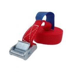 Phoenix Cam Strap Tie Down 2.5 Metres x 25mm Load Rating 400Kg Red