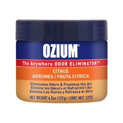 Ozium Odour Eliminating Gel Citrus Scent 4.5oz 127g