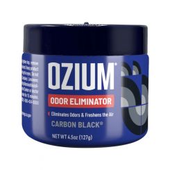 Ozium Odour Eliminating Gel Carbon Black Scent 4.5oz 127g