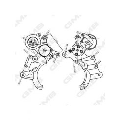 GMB Premium VRibbed Belt Tensioner