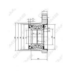 GMB Premium Wheel Hub Assembly