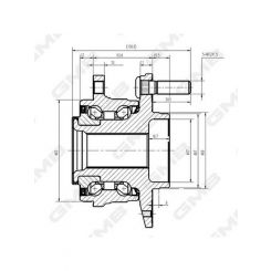 GMB Premium Wheel Hub Assembly